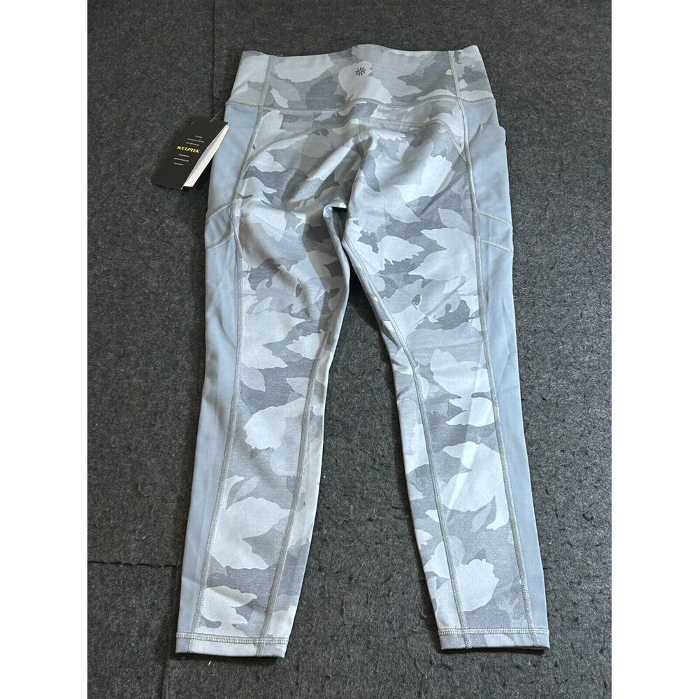 Athleta All In Camo 7/8 Tight Cobblestone Grey Heather Size Small #353822 $98 - Picture 8 of 9